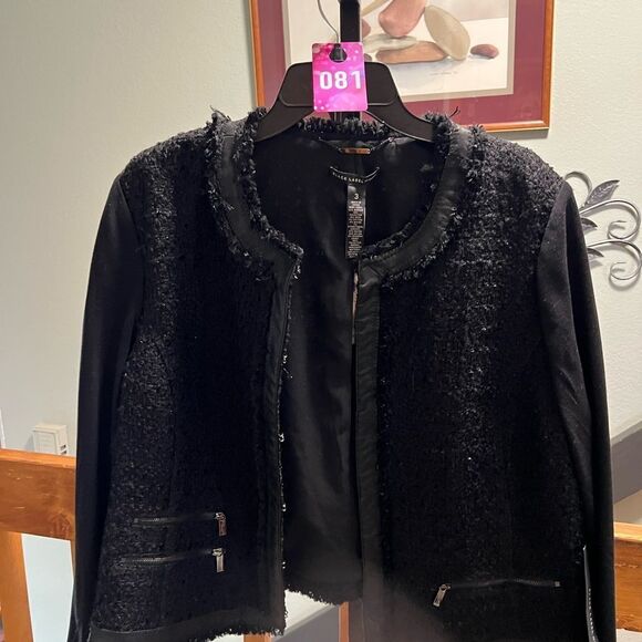 NWT Chico’s Size 3 Black Women's Jacket #081 - Picture 7 of 7